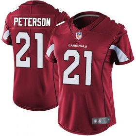 Wholesale Cheap Nike Cardinals #21 Patrick Peterson Red Team Color Women\'s Stitched NFL Vapor Untouchable Limited Jersey