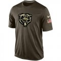 Wholesale Cheap Men's Chicago Bears Salute To Service Nike Dri-FIT T-Shirt