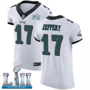 Wholesale Cheap Nike Eagles #17 Alshon Jeffery White Super Bowl LII Men's Stitched NFL Vapor Untouchable Elite Jersey