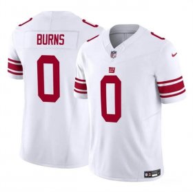 Cheap Men\'s New York Giants #0 Brian Burns White 2023 F.U.S.E. Vapor Untouchable Limited Football Stitched Jersey