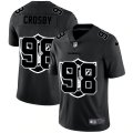 Wholesale Cheap Las Vegas Raiders #98 Maxx Crosby Men's Nike Team Logo Dual Overlap Limited NFL Jersey Black