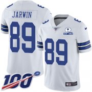 Wholesale Cheap Nike Cowboys #89 Blake Jarwin White Men's Stitched With Established In 1960 Patch NFL 100th Season Vapor Untouchable Limited Jersey