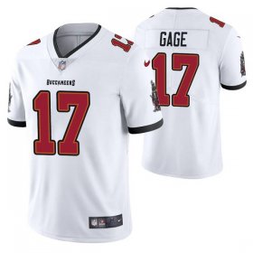 Wholesale Cheap Men\'s Tampa Bay Buccaneers #17 Russell Gage White Vapor Untouchable Limited Stitched Jersey