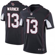 Wholesale Cheap Nike Cardinals #13 Kurt Warner Black Alternate Men's Stitched NFL Vapor Untouchable Limited Jersey
