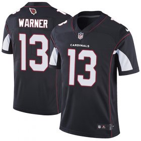 Wholesale Cheap Nike Cardinals #13 Kurt Warner Black Alternate Men\'s Stitched NFL Vapor Untouchable Limited Jersey