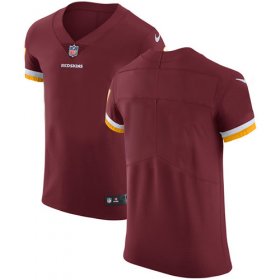 Wholesale Cheap Nike Redskins Blank Burgundy Red Team Color Men\'s Stitched NFL Vapor Untouchable Elite Jersey