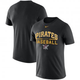 Wholesale Cheap Pittsburgh Pirates Nike Practice Performance T-Shirt Black