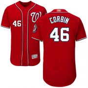 Wholesale Cheap Nationals #46 Patrick Corbin Red Flexbase Authentic Collection Stitched MLB Jersey