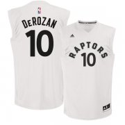 Wholesale Cheap Toronto Raptors 10 DeMar DeRozan White Fashion Replica Jersey