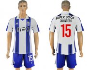 Wholesale Cheap Oporto #15 Quintero Home Soccer Club Jersey