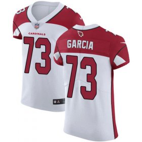 Wholesale Cheap Nike Cardinals #73 Max Garcia White Men\'s Stitched NFL New Elite Jersey