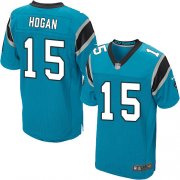 Wholesale Cheap Nike Panthers #15 Chris Hogan Blue Alternate Men's Stitched NFL Elite Jersey