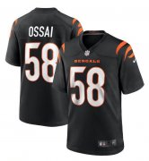 Wholesale Cheap Men's Cincinnati Bengals #58 Joseph Ossai Black Football Stitched Game Jersey