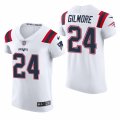 Cheap New England Patriots #24 Stephon Gilmore Nike Men's White Team Color Men's Stitched NFL 2020 Vapor Untouchable Elite Jersey
