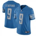 Wholesale Cheap Nike Lions #9 Matthew Stafford Blue Team Color Men's Stitched NFL Vapor Untouchable Limited Jersey