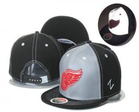 Wholesale Cheap Detroit Red Wings Snapback Ajustable Cap Hat GS