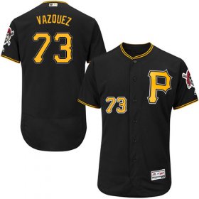 Wholesale Cheap Pirates #73 Felipe Vazquez Black Flexbase Authentic Collection Stitched MLB Jersey