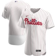 Wholesale Cheap Philadelphia Phillies Men's Nike White Home 2020 Authentic Official Team MLB Jersey