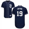 Wholesale Cheap Padres #19 Tony Gwynn Navy Blue Flexbase Authentic Collection Stitched MLB Jersey