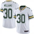 Wholesale Cheap Nike Packers #30 Jamaal Williams White Men's Stitched NFL Vapor Untouchable Limited Jersey