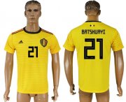 Wholesale Cheap Belgium #21 Batshuayi Away Soccer Country Jersey