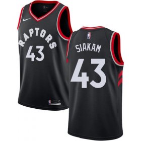 Wholesale Cheap Nike Raptors #43 Pascal Siakam Black NBA Swingman Statement Edition Jersey