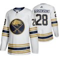 Wholesale Cheap Buffalo Sabres #28 Zemgus Girgensons White 50th Anniversary Third 2019-20 Jersey
