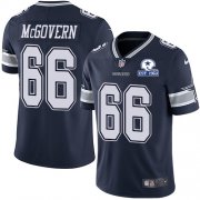 Wholesale Cheap Nike Cowboys #66 Connor McGovern Navy Blue Team Color Men's Stitched With Established In 1960 Patch NFL Vapor Untouchable Limited Jersey