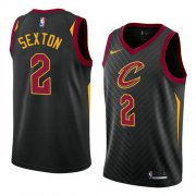 Wholesale Cheap Men's Cleveland Cavaliers 2 Collin Sexton Swingman Statement Edition Jersey