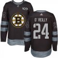 Wholesale Cheap Adidas Bruins #24 Terry O'Reilly Black 1917-2017 100th Anniversary Stitched NHL Jersey