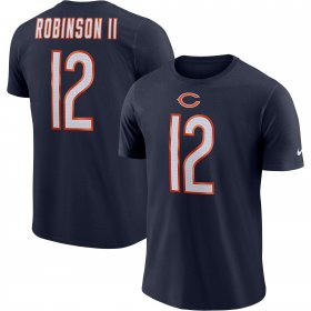Wholesale Cheap Chicago Bears #12 Allen Robinson Nike Player Pride Name & Number Performance T-Shirt Navy