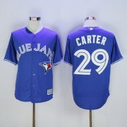 Wholesale Cheap Blue Jays #29 Joe Carter Blue New Cool Base Stitched MLB Jersey