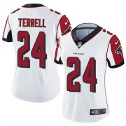 Wholesale Cheap Nike Falcons #24 A.J. Terrell White Women's Stitched NFL Vapor Untouchable Limited Jersey