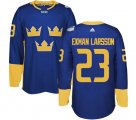Wholesale Cheap Team Sweden #23 Oliver Ekman-Larsson Blue 2016 World Cup Stitched NHL Jersey
