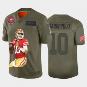 Cheap San Francisco 49ers #10 Jimmy Garoppolo Nike Team Hero 1 Vapor Limited NFL Jersey Camo