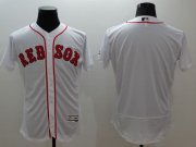 Wholesale Cheap Red Sox Blank White Flexbase Authentic Collection Stitched MLB Jersey