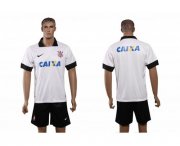 Wholesale Cheap Corinthians Blank White Home Soccer Club Jersey