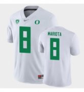 Wholesale Cheap Men Oregon Ducks Marcus Mariota Game White College Football Jersey