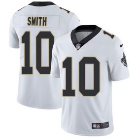 Wholesale Cheap Nike Saints #10 Tre\'Quan Smith White Youth Stitched NFL Vapor Untouchable Limited Jersey