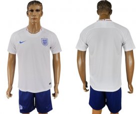 Wholesale Cheap England Blank Home Soccer Country Jersey