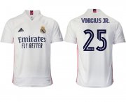 Wholesale Cheap Men 2020-2021 club Real Madrid home aaa version 25 white Soccer Jerseys
