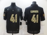 Wholesale Cheap Men's New Orleans Saints #41 Alvin Kamara Black Camo 2020 Salute To Service Stitched NFL Nike Limited Jersey