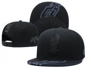 Wholesale Cheap San Antonio Spurs Snapback Ajustable Cap Hat GS 1