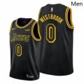 Wholesale Cheap Men Lakers Russell Westbrook 2021 trade black mamba inspired jersey