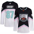 Cheap Men's Pittsburgh Penguins #87 Sidney Crosby White Black 2023 All-Star Stitched Jersey
