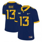 Wholesale Cheap West Virginia Mountaineers 13 Andrew Buie Navy College Football Jersey