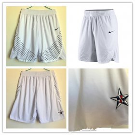 Wholesale Cheap 2016 Olympics Team USA White Swingman Basketball Men\'s Short Pants
