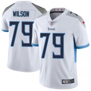 Wholesale Cheap Nike Titans #79 Isaiah Wilson White Men's Stitched NFL Vapor Untouchable Limited Jersey