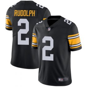 Wholesale Cheap Nike Steelers #2 Mason Rudolph Black Alternate Youth Stitched NFL Vapor Untouchable Limited Jersey