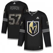 Wholesale Cheap Adidas Golden Knights #57 David Perron Black Authentic Classic Stitched NHL Jersey